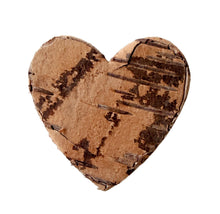 Load image into Gallery viewer, Rustic Wooden heart pins
