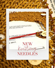 Load image into Gallery viewer, NEW! Interchangeable knitting needle set, red
