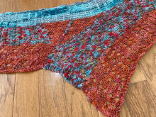 Load image into Gallery viewer, Five Wise Owls shawl pattern
