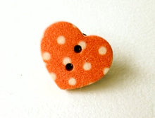 Load image into Gallery viewer, Heart dot, shawl pins
