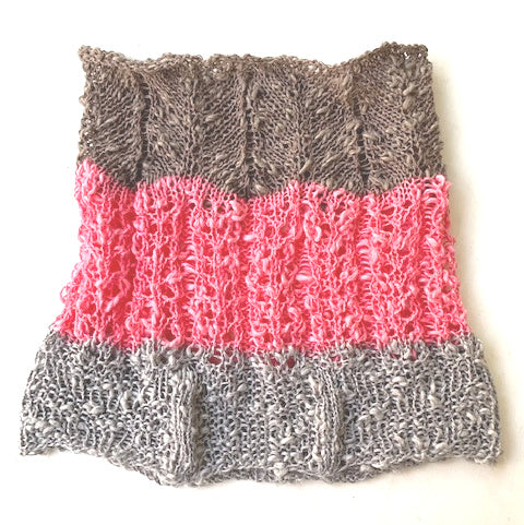 Ternate cowl, knit kit