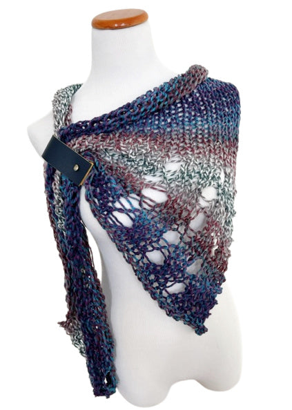 Zita shawl, knit kit