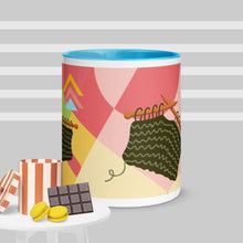 Load image into Gallery viewer, Mug with knitted swatch
