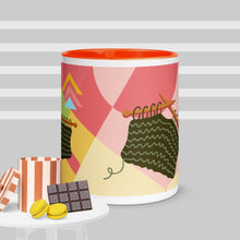 Load image into Gallery viewer, Mug with knitted swatch
