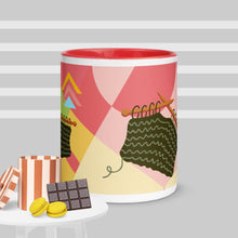 Load image into Gallery viewer, Mug with knitted swatch
