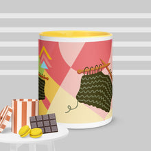 Load image into Gallery viewer, Mug with knitted swatch
